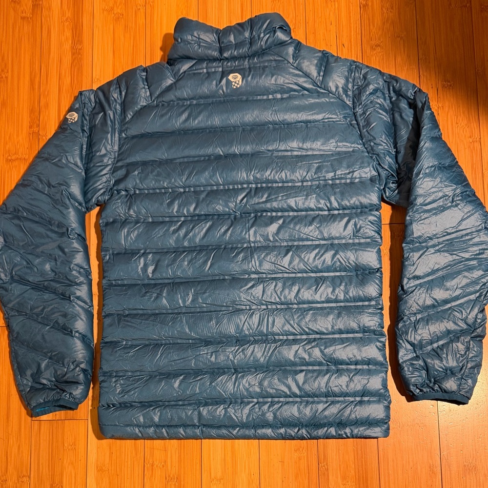 Mountain Hardware Stretch Down 750 Q Shield Jacket Blue Size S - Picture 4 of 14